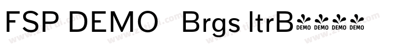 FSP DEMO   Brgs ltrB字体转换